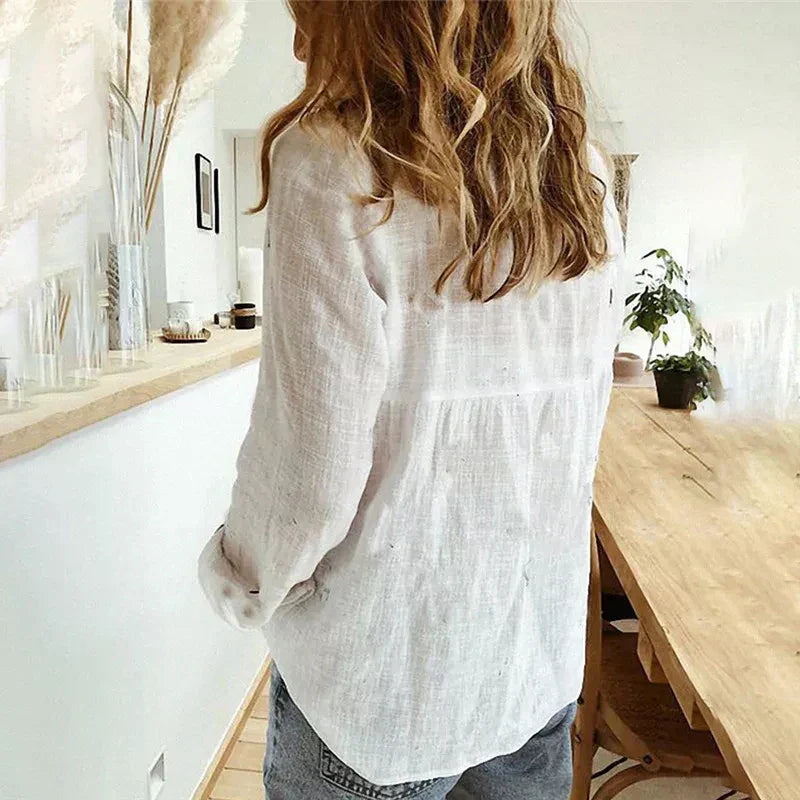 Blusa de algodón "Alma"