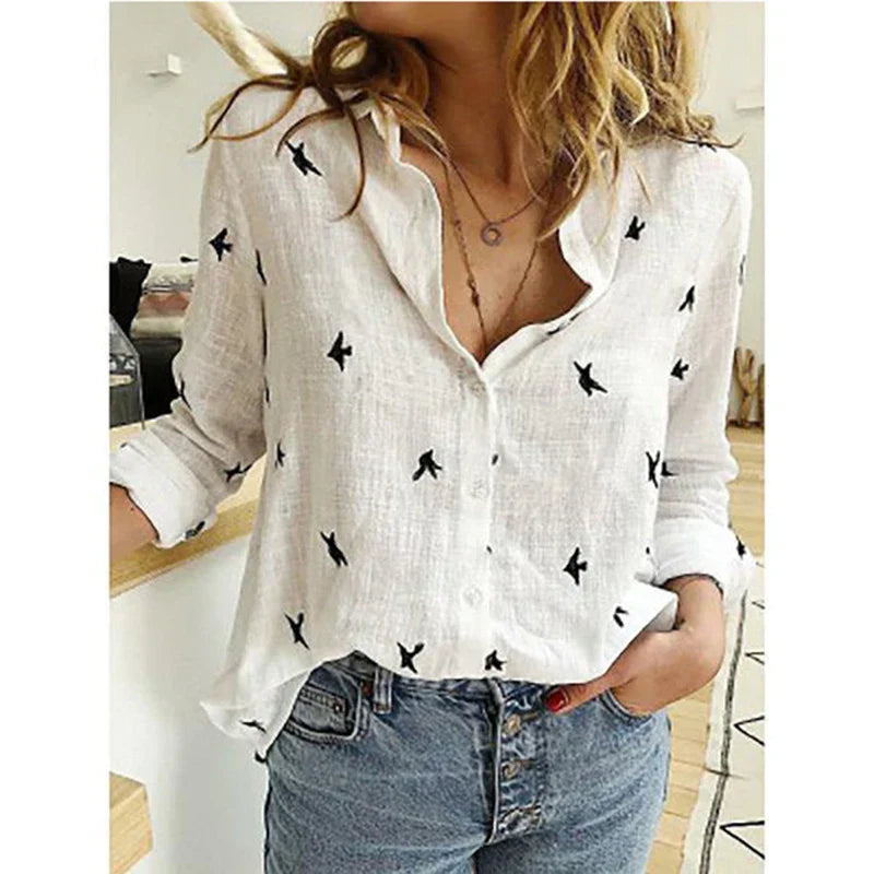 Blusa de algodón "Alma"