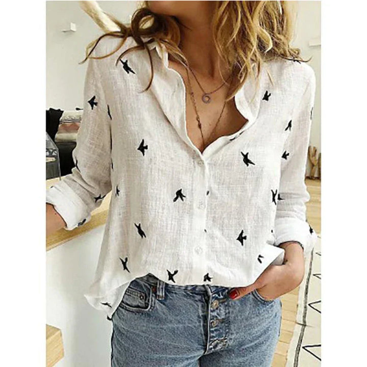 Blusa de algodón "Alma"