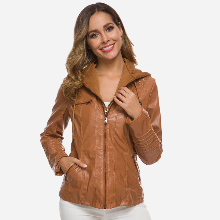 Chaqueta de Cuero "Clarisa"