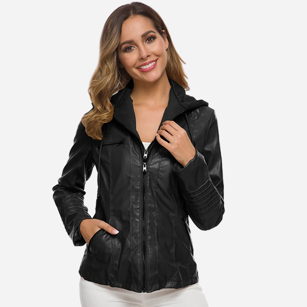 Chaqueta de Cuero "Clarisa"
