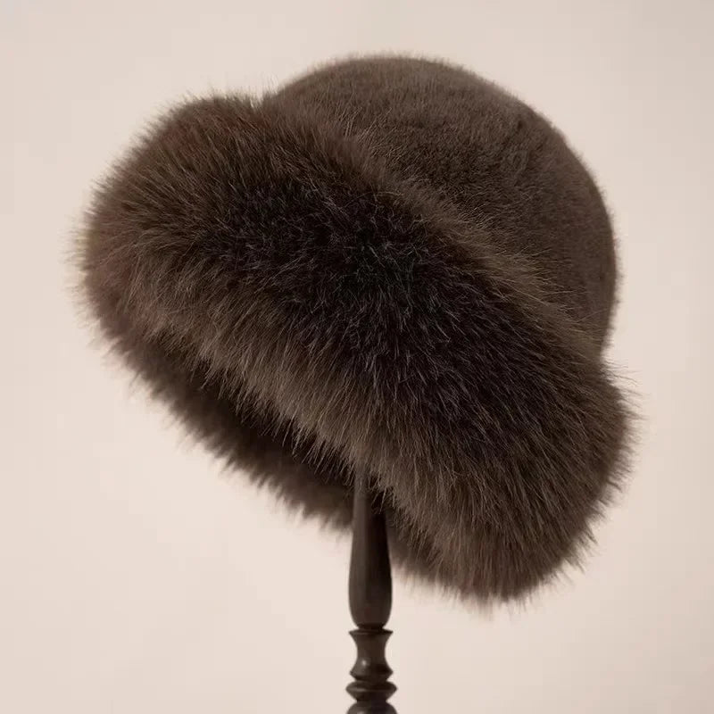 Sombrero de piel de lujo "Elsa"
