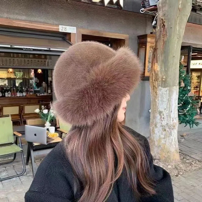 Sombrero de piel de lujo "Elsa"